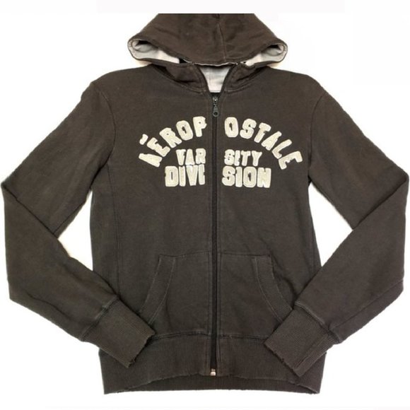 Aeropostale Tops - *3/$45* Aeropostale Gray Zip Up Hoodie